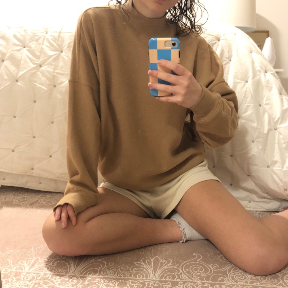 TNA ✨COZYAF✨mockneck sweatshirt